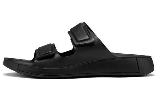 Шлепанцы мужские черные Ecco