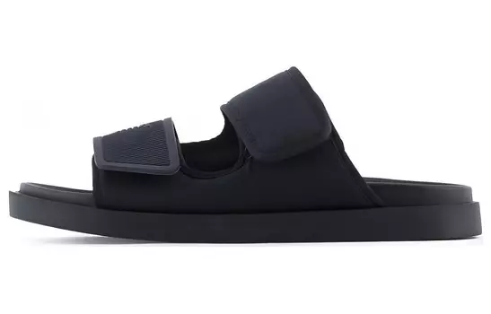 Шлепанцы мужские черные Emporio Armani
