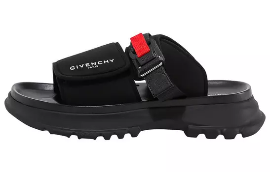 Шлепанцы мужские черные Givenchy