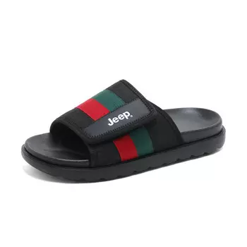 Шлепанцы и сланцы Jeep Slide Slippers Men Black