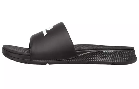 Шлепанцы мужские черные Skechers