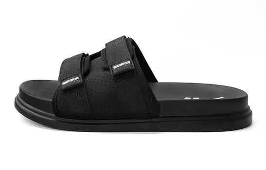 Шлепанцы мужские черные Warrior