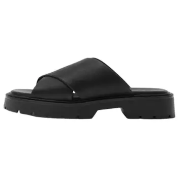 Шлепанцы мужские черные Zara