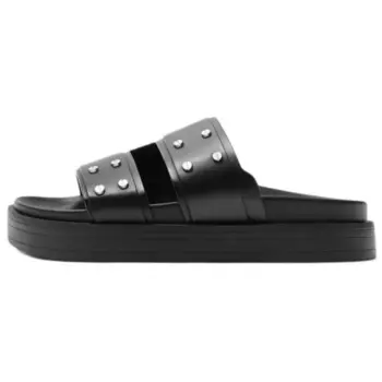 Шлепанцы мужские черные Zara