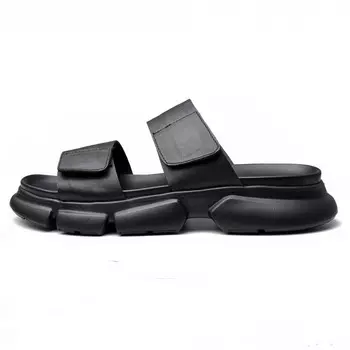 Шлепанцы мужские черный Brounvanm