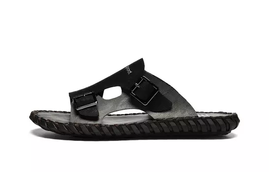 Шлепанцы мужские черный Hla