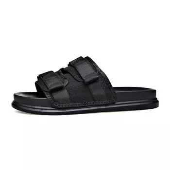 Шлепанцы мужские черный Luomaike