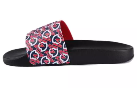 Шлепанцы мужские черный Moncler