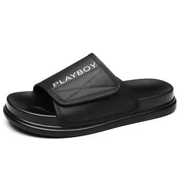 Шлепанцы мужские черный Playboy