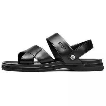 Шлепанцы мужские черный Satchi