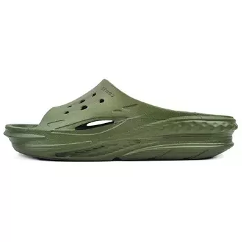 Шлепанцы мужские Crocs, зеленый
