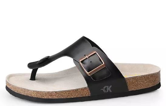 Шлепанцы мужские Dck, черный