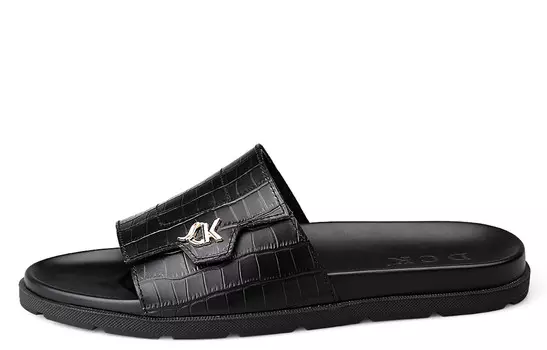 Шлепанцы мужские Dck, коричневый