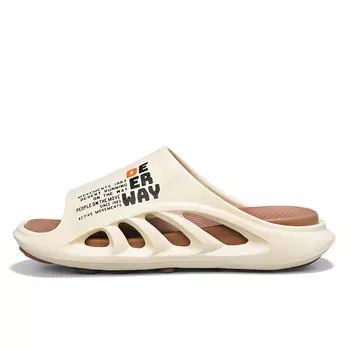 Шлепанцы мужские Deerway, черный/оранжевый