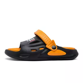 Шлепанцы мужские Gertop, белый/зеленый