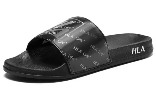 Шлепанцы мужские Hla, белый/черный