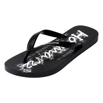 Шлепанцы мужские Hotmarzz, цвет Black Letter