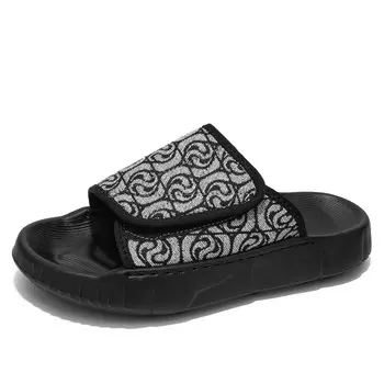 Шлепанцы мужские Jioushen, черный