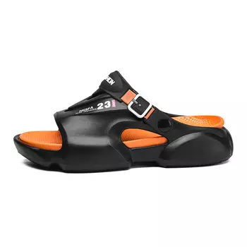 Шлепанцы мужские Jioushen, черный