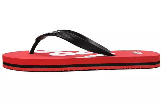 Шлепанцы мужские красные Lee