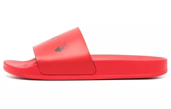 Шлепанцы мужские красный Off-White