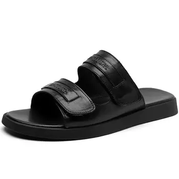 Шлепанцы мужские Luomaike, черный