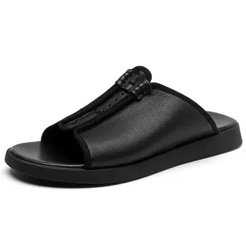 Шлепанцы мужские Luomaike, коричневый