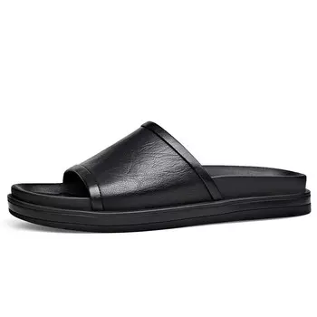 Шлепанцы мужские Luomaike, коричневый