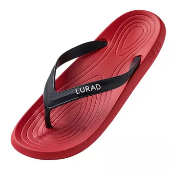 Шлепанцы мужские Lurad, красный/черный