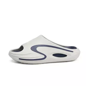 Шлепанцы мужские Parmesan Pamasen, белый/желтый