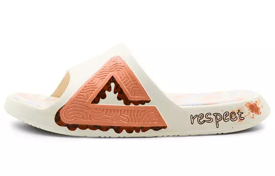 Шлепанцы мужские парусиновые белые Peak