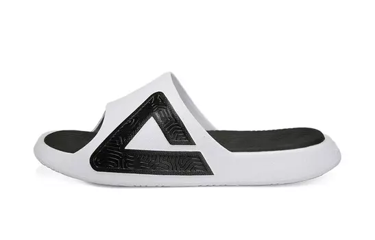 Шлепанцы мужские Peak, белый/черный