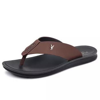 Шлепанцы мужские Playboy, коричневый