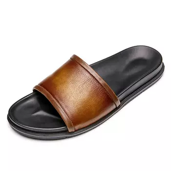 Шлепанцы мужские янтарно-желтый Brounvanm