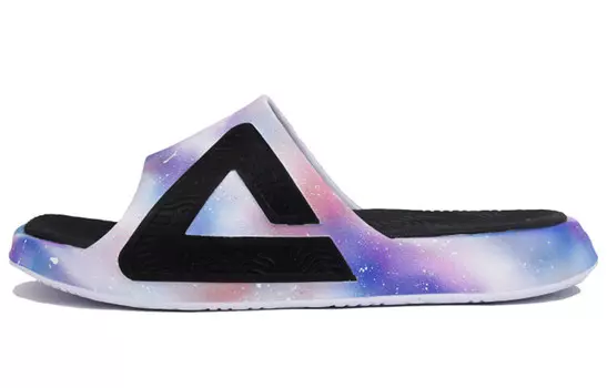 Шлепанцы мужские розовые/фиолетовые/синие Peak