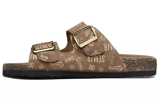 Шлепанцы мужские Semir, хаки/зеленый