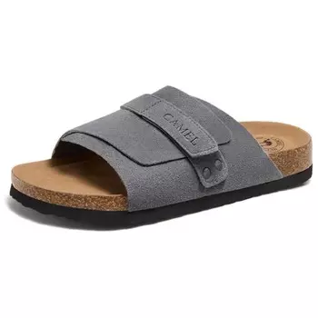 Шлепанцы мужские серые Camel