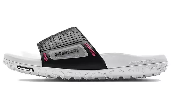 Шлепанцы мужские серые/черные Under Armour