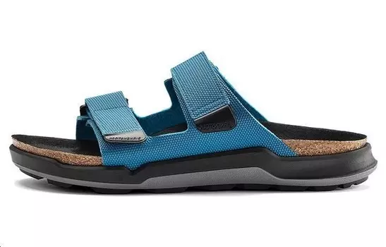 Шлепанцы мужские синие Birkenstock