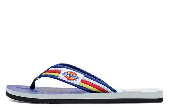 Шлепанцы мужские синие Dickies