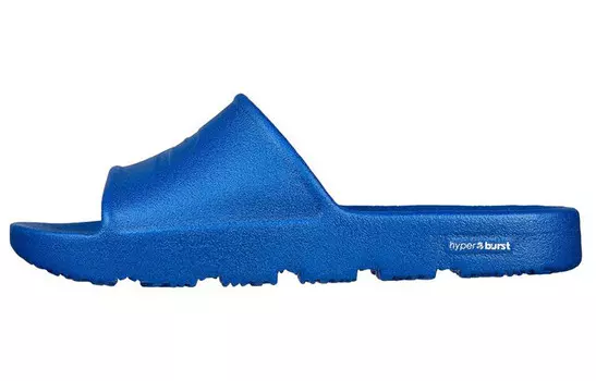 Шлепанцы мужские синие Skechers