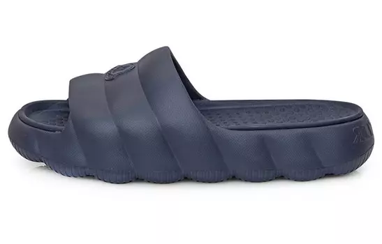 Шлепанцы мужские синий Moncler