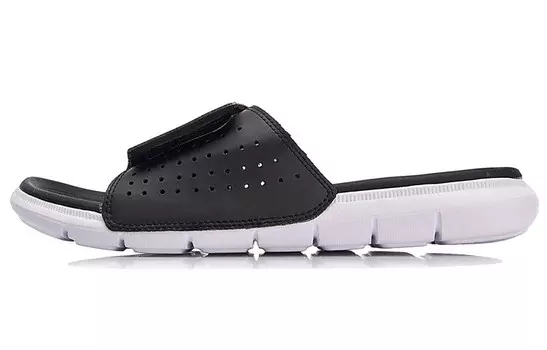 Шлепанцы мужские стандартные черные/стандартные белые Lining