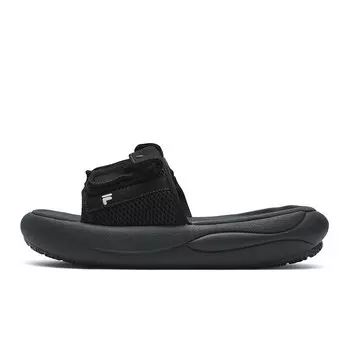 Шлепанцы мужские Steed черные Fila Fusion