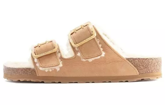 Шлепанцы мужские светло-коричневые Birkenstock
