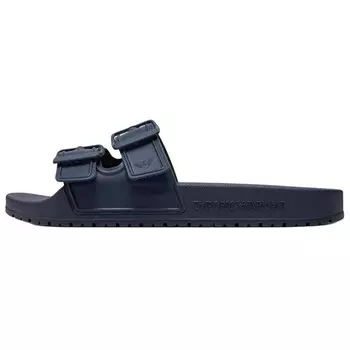 Шлепанцы мужские темно-синие Emporio Armani