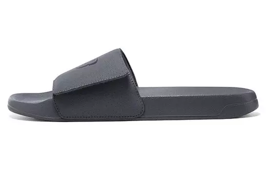 Шлепанцы мужские угольно-серые Skechers
