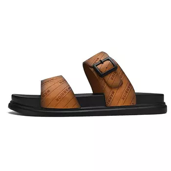 Шлепанцы мужские Warrior, черный