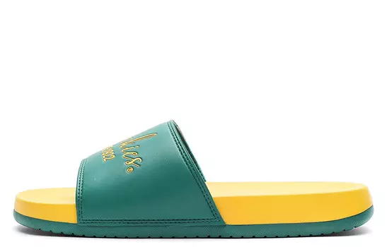 Шлепанцы мужские зеленые Dickies