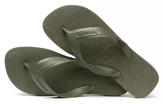 Шлепанцы мужские зеленые Havaianas